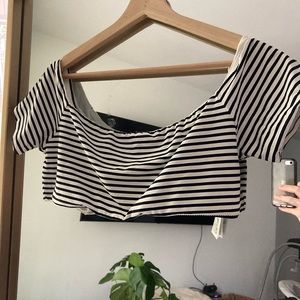 Gap Off Shoulder Bathing Suit Top